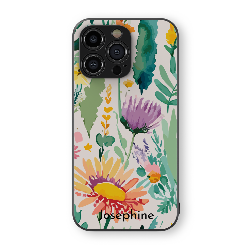 Custom iPhone Case - Floral Print