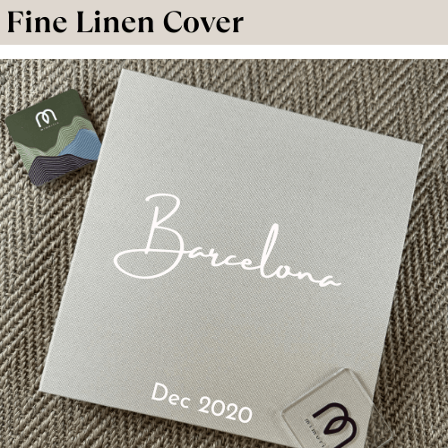 Personalized Self-adhesive Album - Cursive - Mimoriva