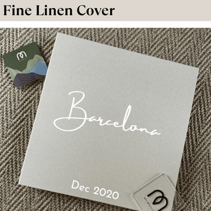 Personalized Self-adhesive Album - Cursive - Mimoriva