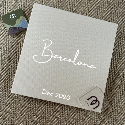 Personalized Self-adhesive Album - Cursive